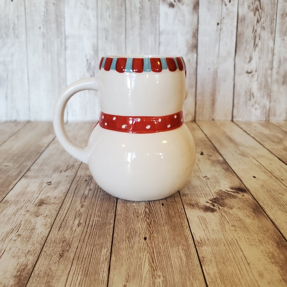 Target Threshold Christmas Snowman Stoneware mug - Picture 2 of 4